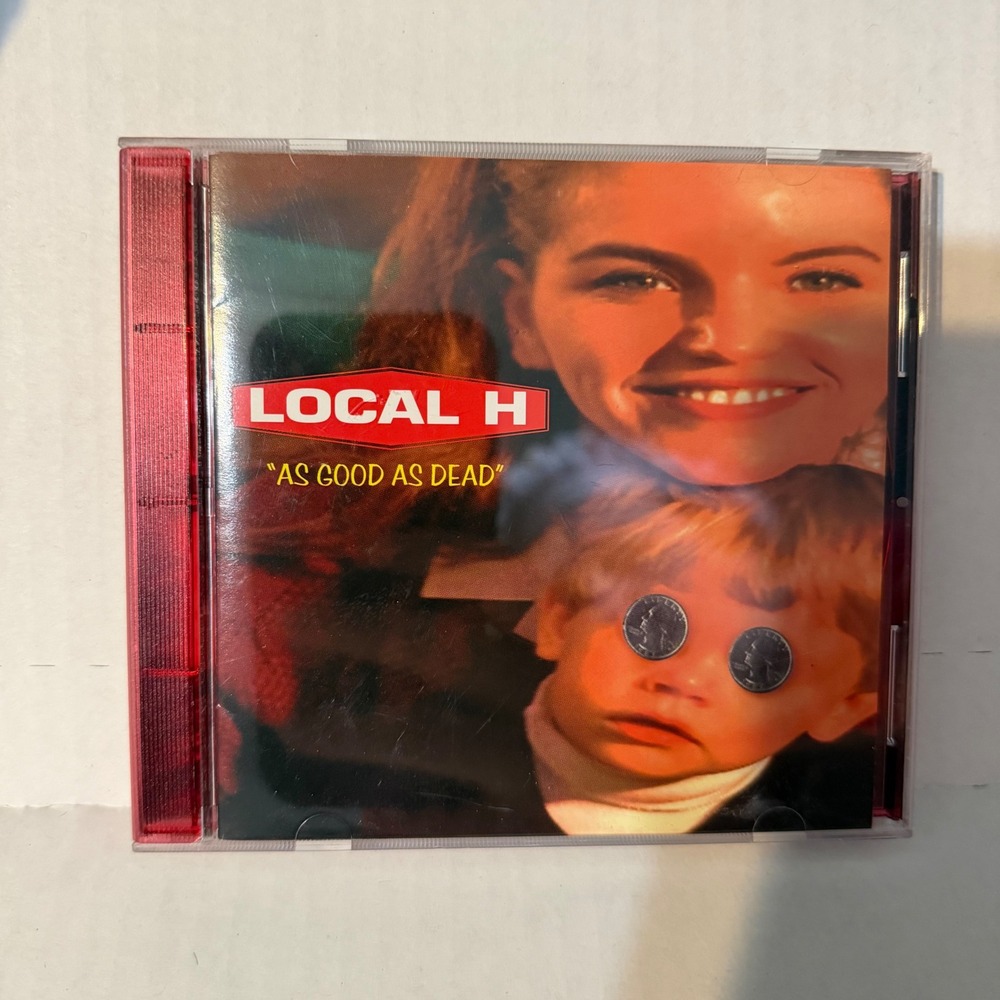 Local H As Good As Dead CD 1996 Alternative Rock Grunge Island OOP RARE Red Tray